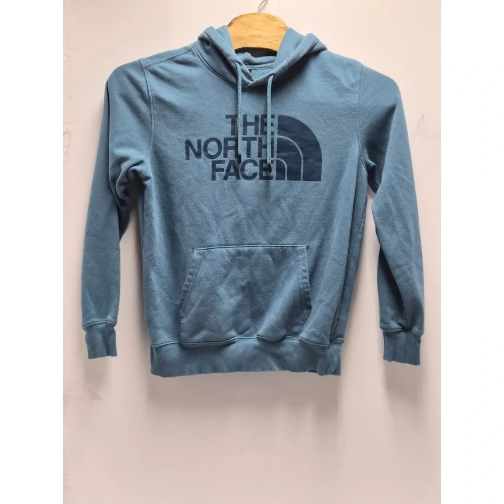 The North Face Men's Blue Hoodie Pullover Size Medium